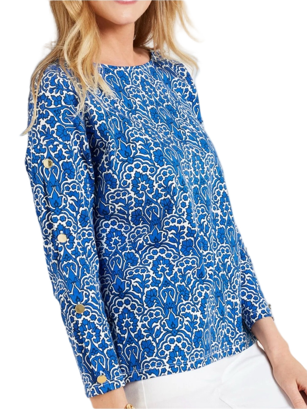 189. WOMENS TALBOTS XL DETAIL TOP
